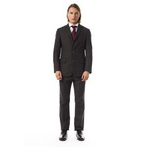 BYBLOS Cotton Two-Piece Suit Men Brown Suits